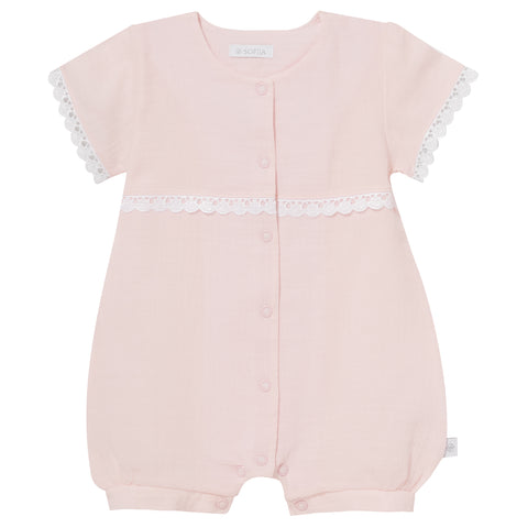 Pink Sofija Celine Romper 11803