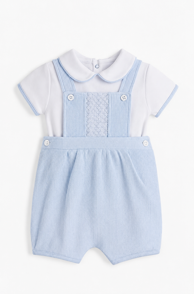 Blue Kleo Dungeree Set 2025307