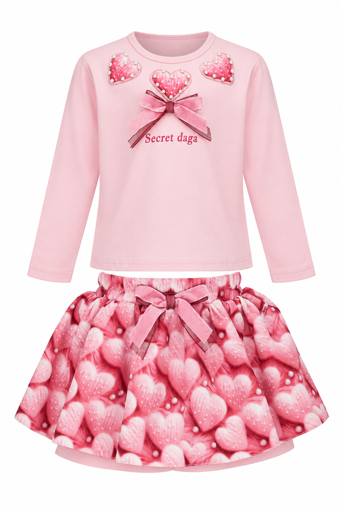 Girls Daga Skort Set 10835/836