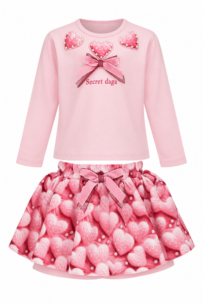 Girls Daga Skort Set 10835/836