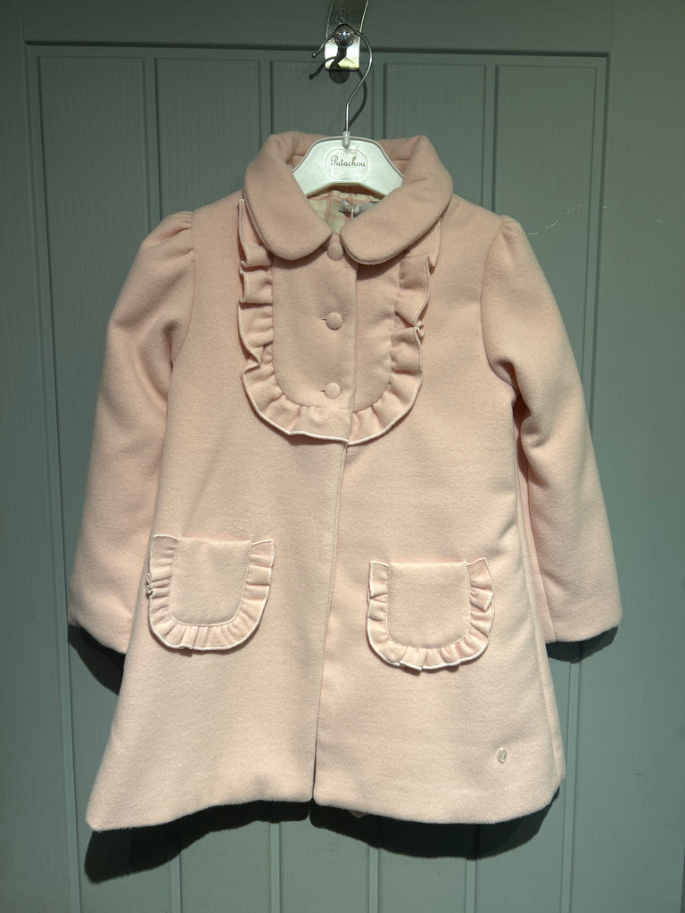 Patachou Girls Pale Pink Coat 33221