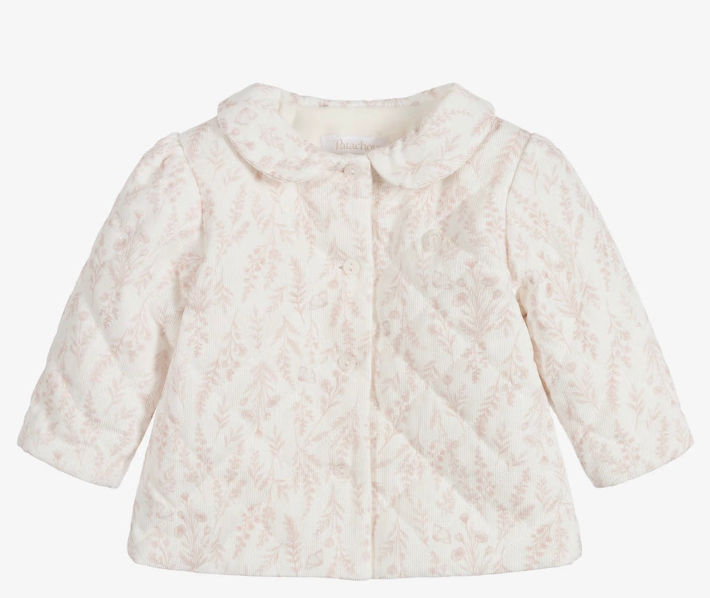 Pink Print Patachou Coat 33026
