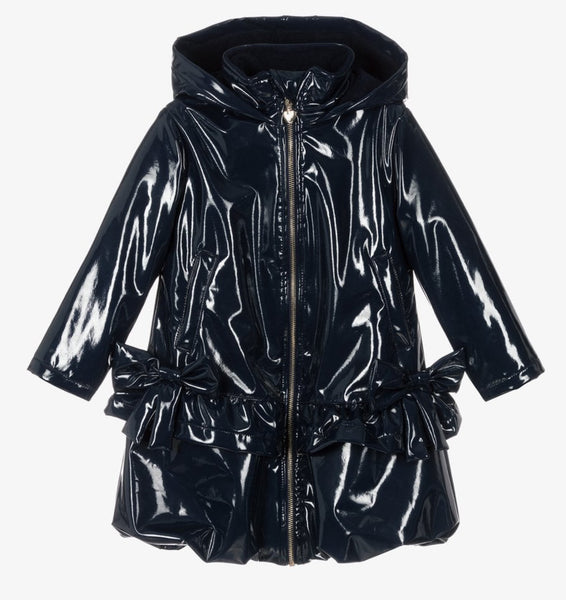 Navy Caramelo School Rain Mac 342343