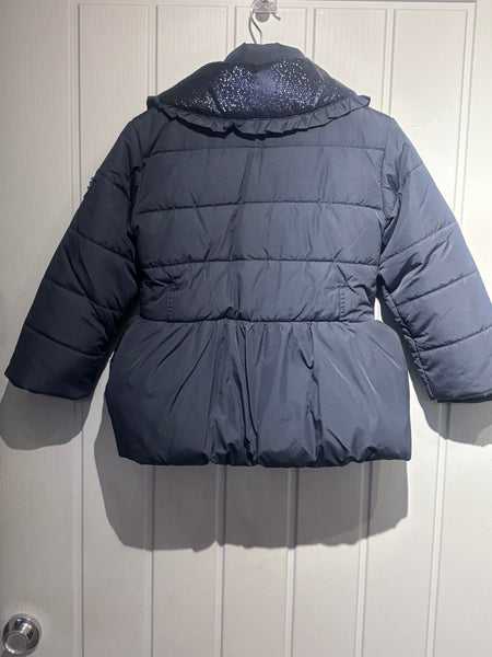 Le Chic Navy Coat 5205