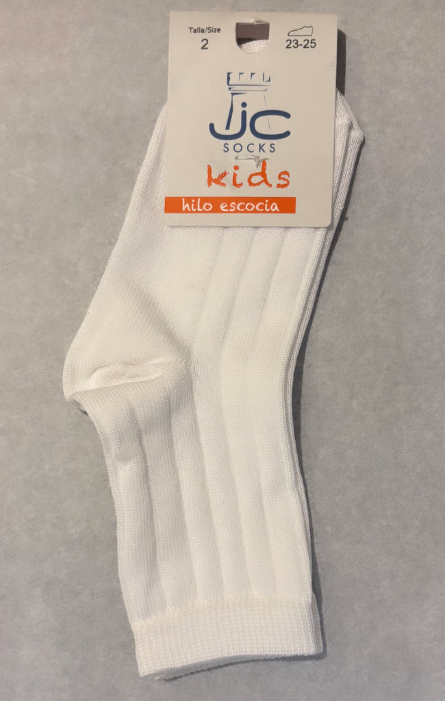 White Boys JC Socks 32110