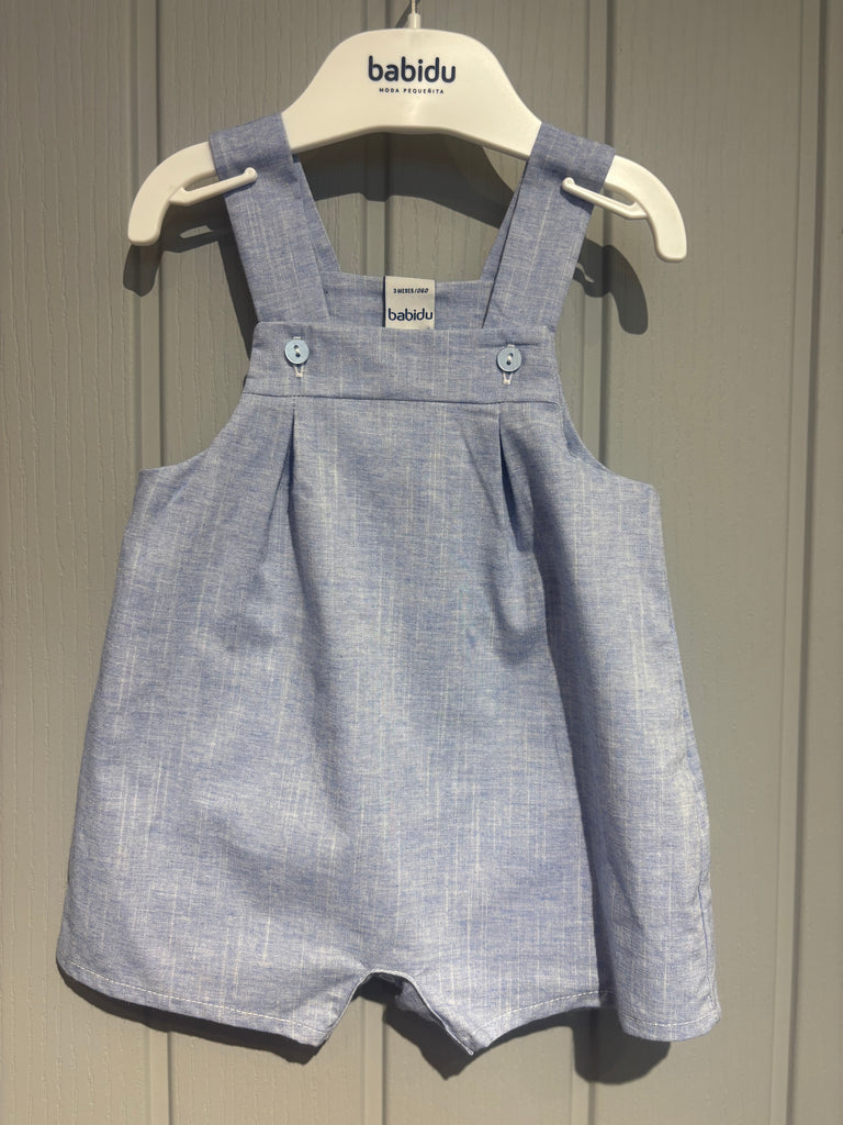 Blue Babidu Dungaree Set 13453