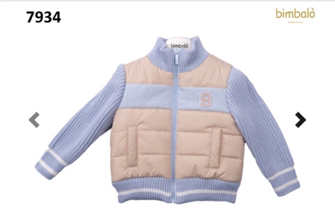 Beige Bimbalo Boys Jacket 7934