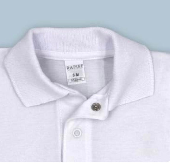 White Rapife Polo 8833