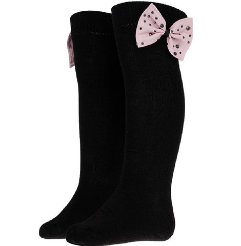 Daga Black Knee Socks 10325