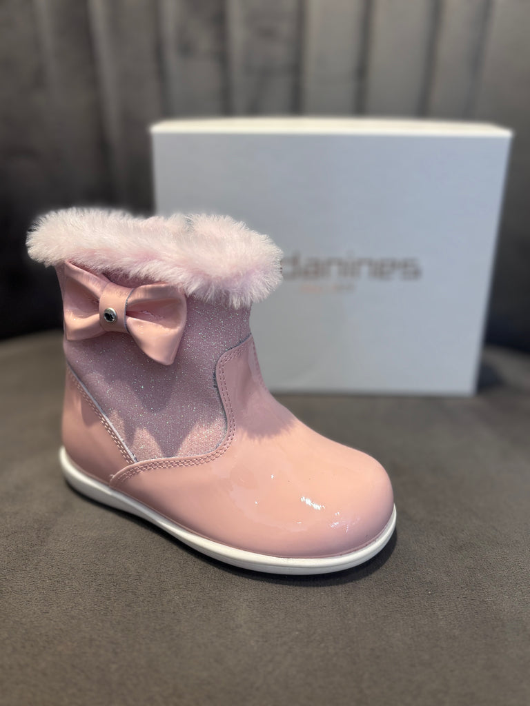 Andanine Pink Patent Boot 252644