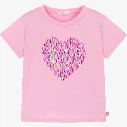 Pink Billieblush Tee Shirt U15C25