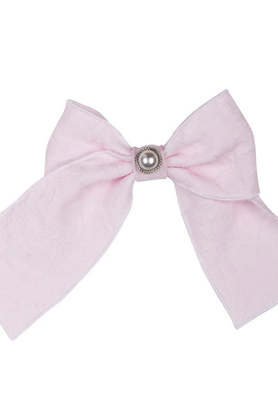 Pink Naxos Hair Bow L7