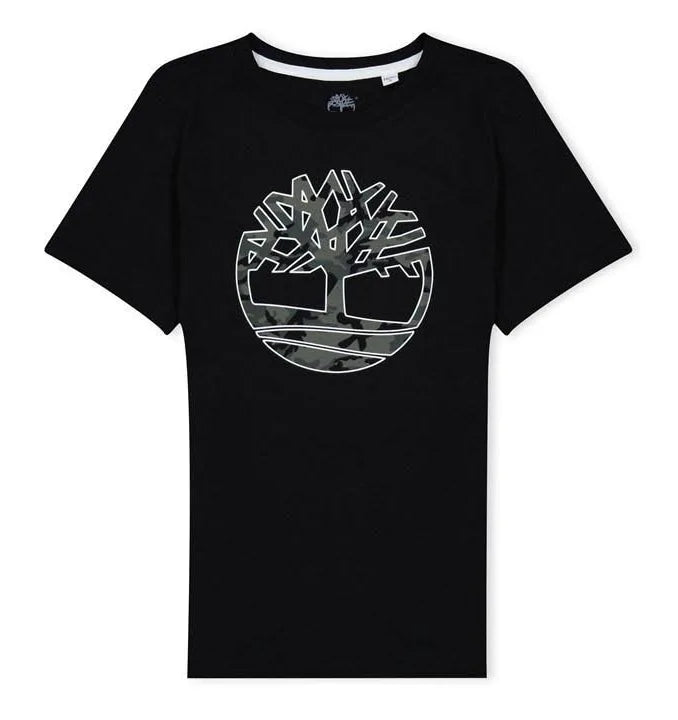 Timberland Black Tee Shirt T25U25