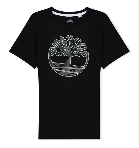 Timberland Black Tee Shirt T25U25