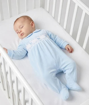 Blue Pex Rocking Horse Sleepsuit