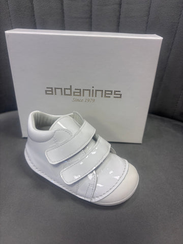 Andanines White Patent PreWalker 212072
