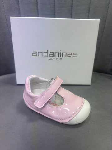 Andanines Pink Patent PreWalker 211113