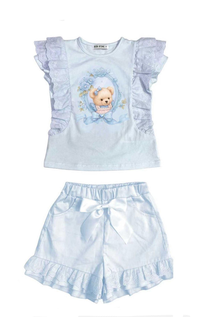 Blue Giorgio Bambini Girls Set YG37