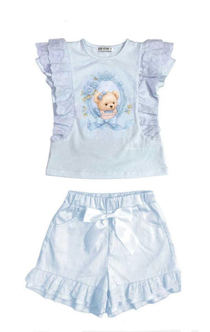 Blue Giorgio Bambini Girls Set YG37