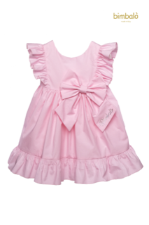 Pink Bimbalo Girls Dress 8074