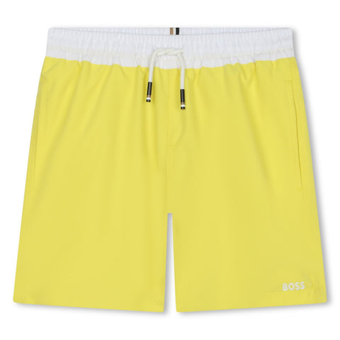 Yellow BOSS Swim Shorts J50668