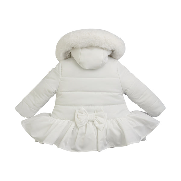 White Little A Elsa Coat LA23301 ***IN STOCK***