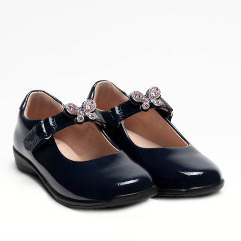 Navy Patent Lelli Kelly Melody LK8423
