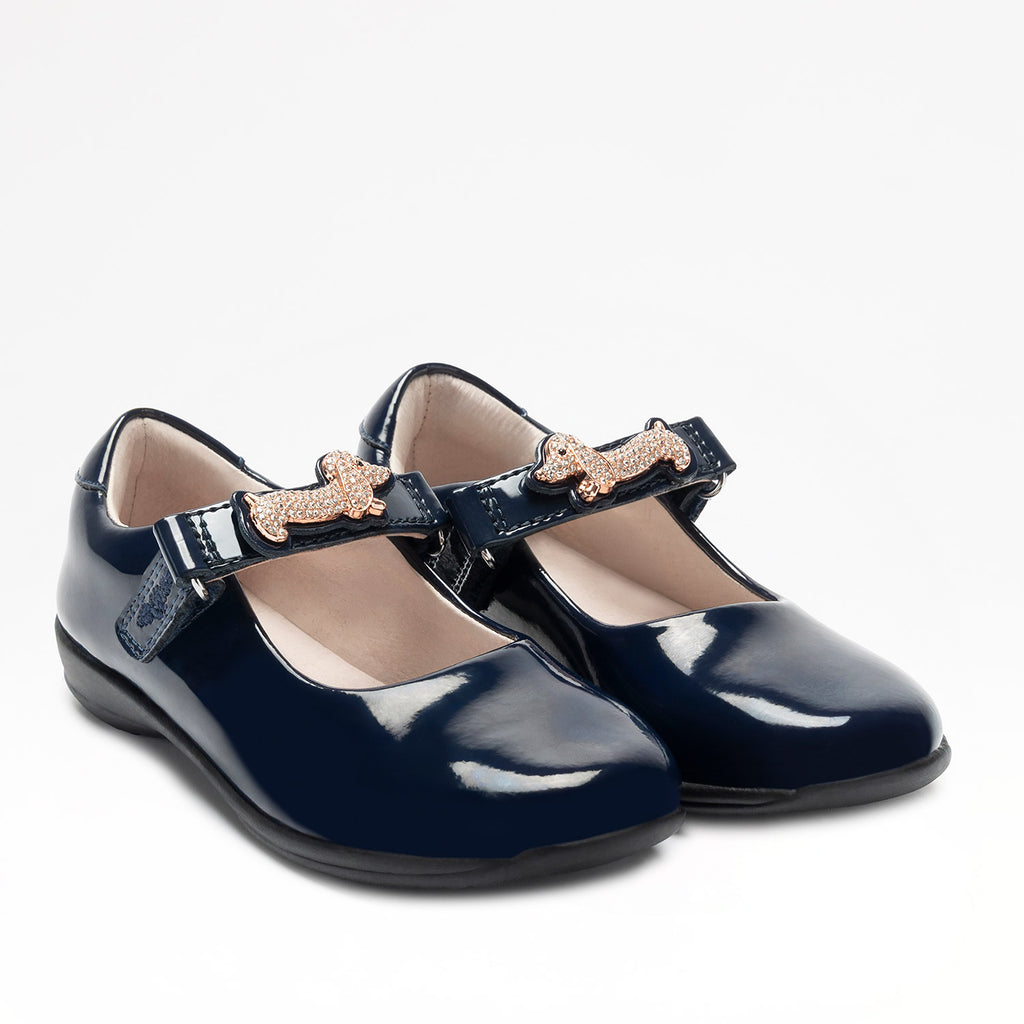 Navy Patent Lelli Kelly Taylor LK8466