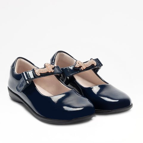 Navy Patent Lelli Kelly Taylor LK8466
