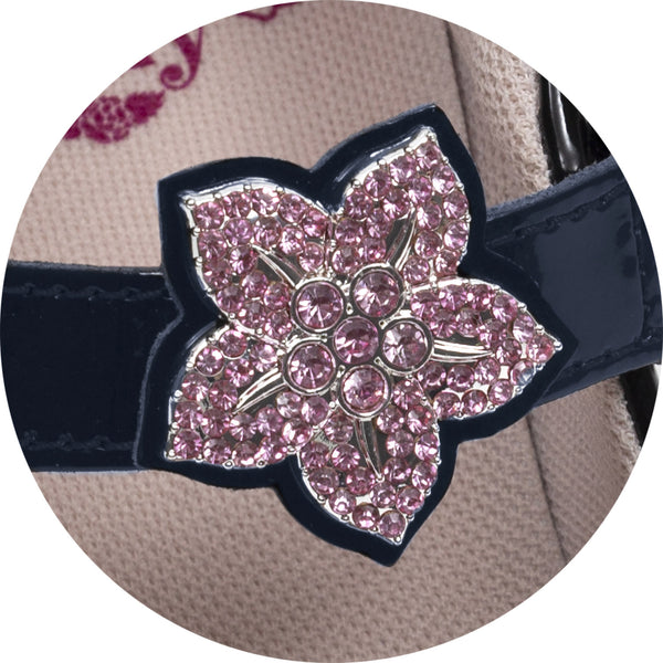 Navy Patent Lelli Kelly Daisy LK8921