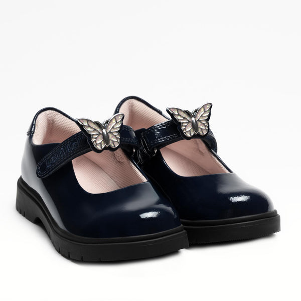 Navy Patent Lelli Kelly Delilah 3 LK8936