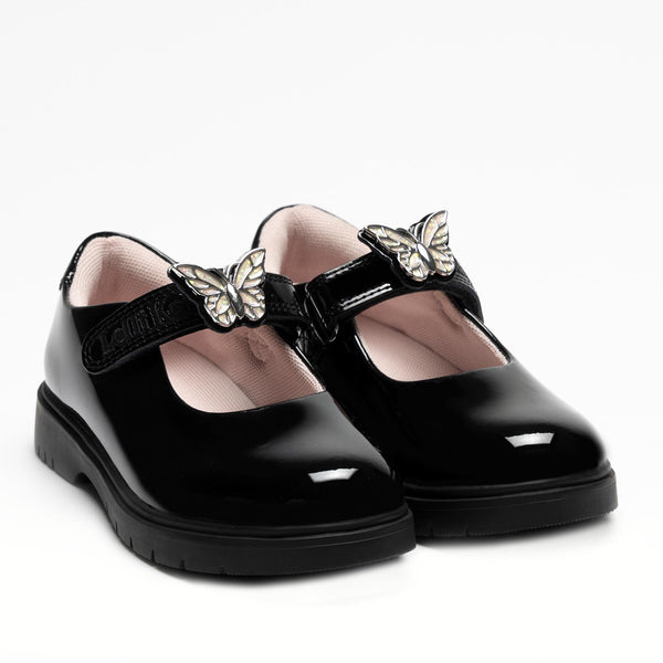Black Patent Lelli Kelly Delilah 3 LK8936