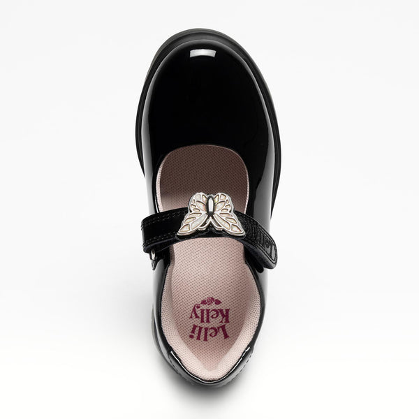 Black Patent Lelli Kelly Delilah 3 LK8936