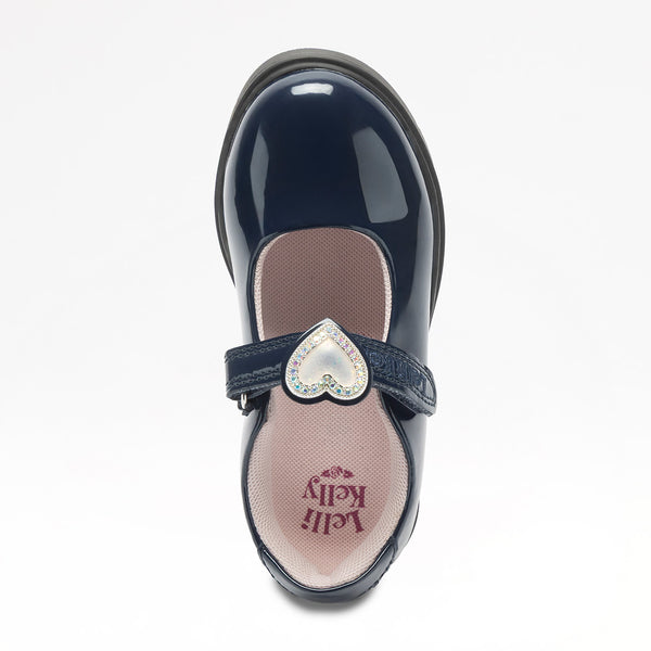 Navy Patent Lelli Kelly Sabrina LK8967