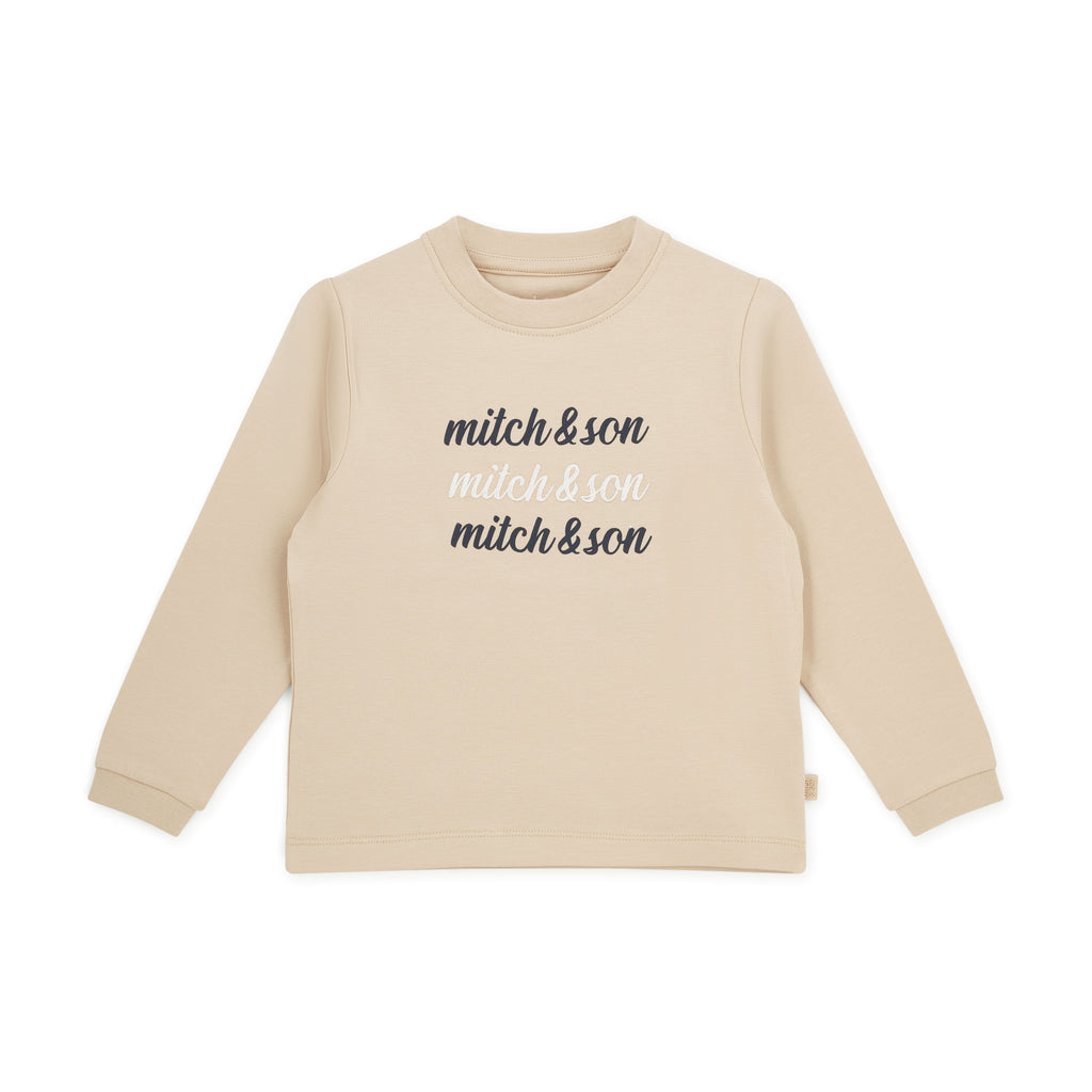 Stone Beige mitch&son Sutton Top - PRE ORDER AVAILABLE