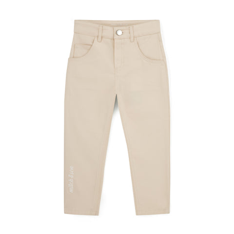 Stone Beige mitch&son Silas Trousers