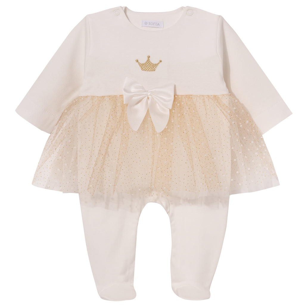 Ivory Sofija Olimpia Babygrow 04621i