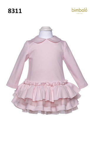 Pink Bimbalo Girls Dress 8311