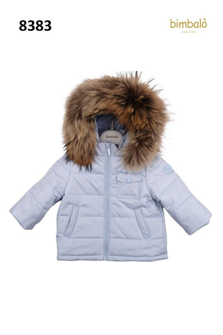 Pale Blue Bimbalo Boys Jacket 8383