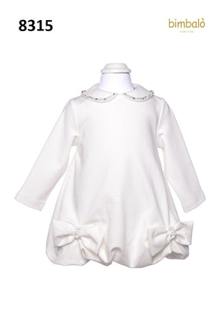 Cream Bimbalo Girls Dress 8315