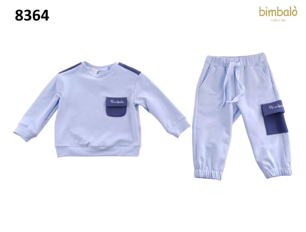 Blue Bimbalo Boys Tracksuit 8364