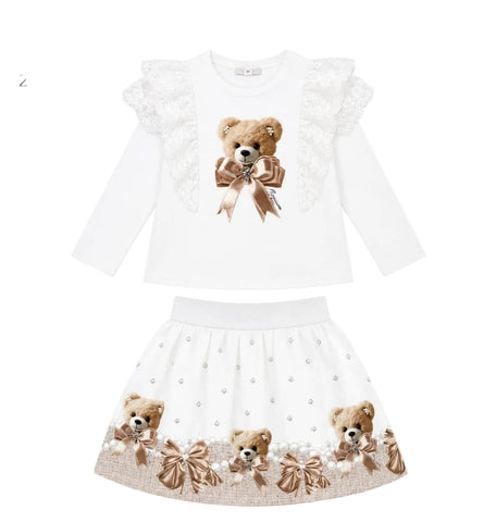 Ivory Giorgio Bambini Girls Set YG204