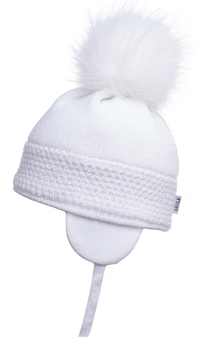 White Satila Daisy Hat