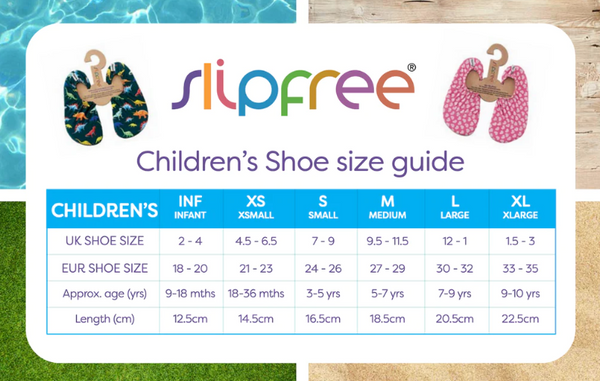 Slipfree Dino Pool Shoes