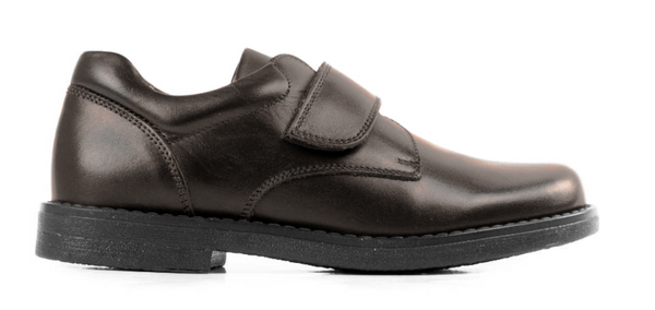 Brown Petasil Mario School Shoe