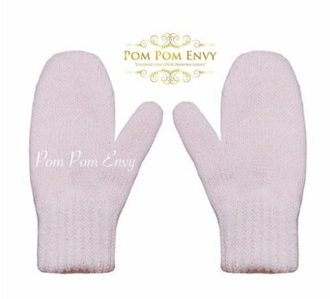 Pink Pom Pom Envy Mitts