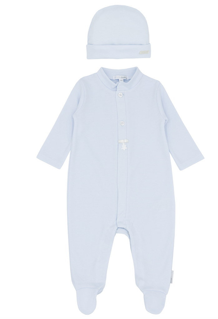 Blue Blues Baby Babygrow BB1732