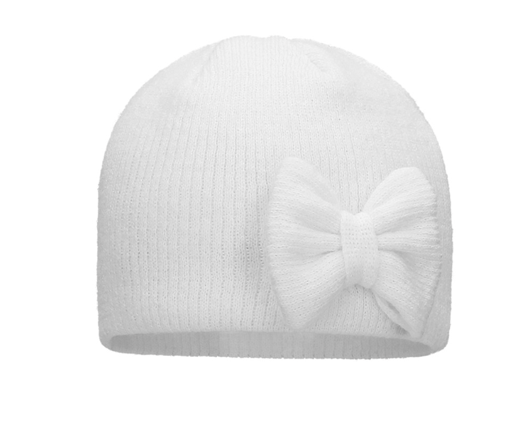 White Pom Pom Envy Becca Hat