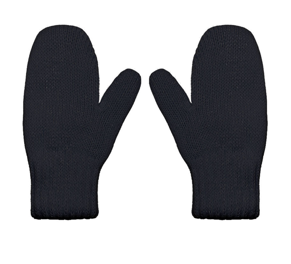 Navy Pom Pom Envy Mitts