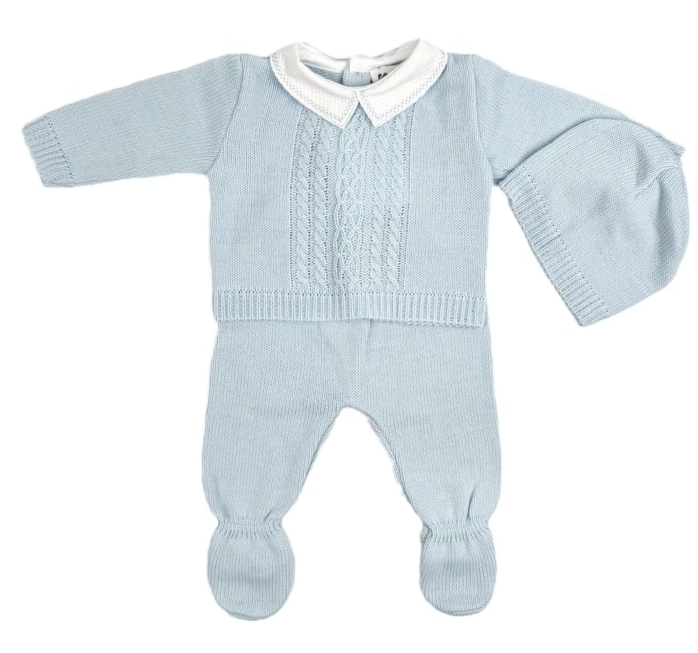 Pale Blue Boys Kleo Set KLW13